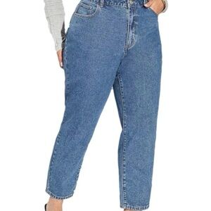 Plus Size Women’s Straight Leg Stretchy Highwaist Jeans. 16P Plus